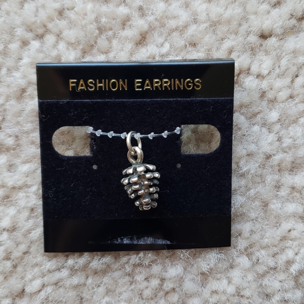 Sterling Pinecone Bangle